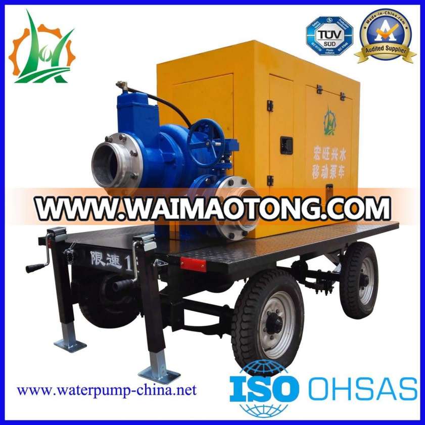 Emergency Flood Control Diesel Engine Self Priming Centrifugal Water Pump