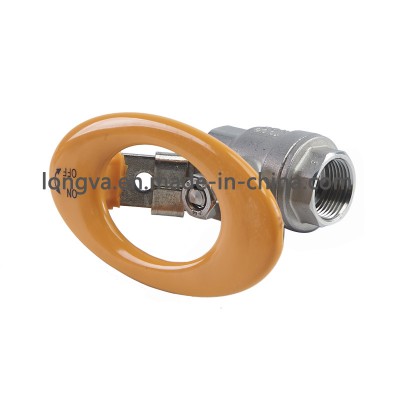 Stainless Steel 2 Piece Hand Wheel Threaded Ball Valve